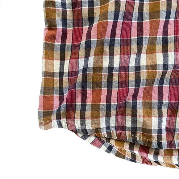 KAVU Men's Short Sleeve Plaid Button Down Shirt Size XL - Picture 4 of 7